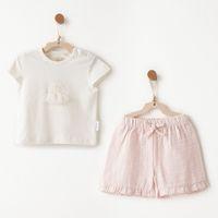 Andywawa Andywawa AC26619 Lovely Day 2li Takım Ekru