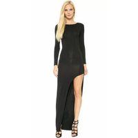 B101297 Yırbrfaçlı Uzun Elbise