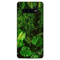 Lopard Samsung Galaxy S10 Plus Uyumlu Kılıf Bahar (5) Koruma Kabı Yapraklar