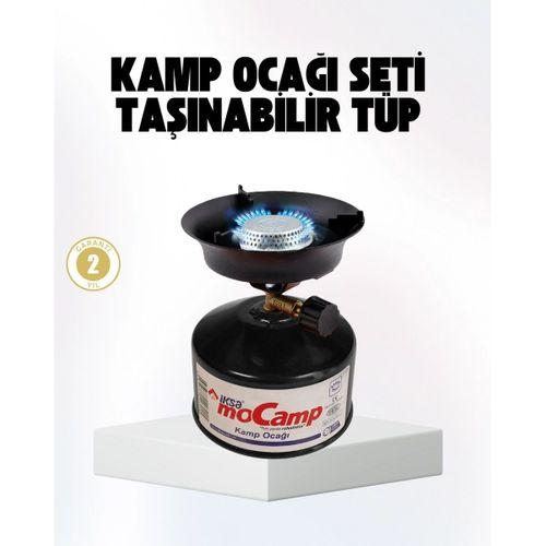 Outdoor Kamp Ocağı Gazlı Taşınabilir Pişirme Seti Üç Ayaklı Denge Atlı