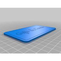 - Hediye ve Kartlar İşareti 3D Baskı (Bu ürün Sadece Plastik parçadır - Almadan Önce Soru Sorabilirsiniz)