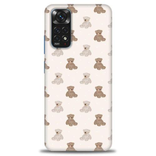 Xiaomi Redmi Note 12 Pro 4G Kılıf HD Baskılı Kılıf - Ayıcıklar + Tam Ekran Koruyucu