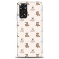 Xiaomi Redmi Note 12 Pro 4G Kılıf HD Baskılı Kılıf - Ayıcıklar + Tam Ekran Koruyucu