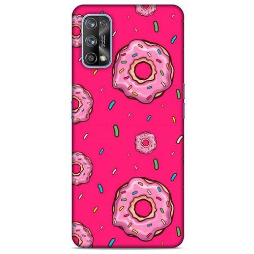 Realme 7 Pro Uyumlu Kılıf Pembe Delisi (28) Arka Kapak Donut