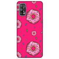 Realme 7 Pro Uyumlu Kılıf Pembe Delisi (28) Arka Kapak Donut