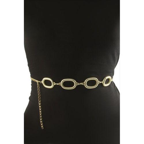 Oval Metal Zincir Kemer