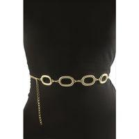 Oval Metal Zincir Kemer