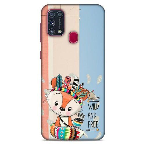 Animax Kızılderili Tilki Samsung Galaxy M31 Kılıf Desenli Silikon