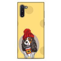 Animax Bereli Spaniel Samsung Galaxy Note 10 Kılıf Desenli Silikon