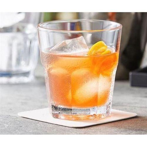 Cam Su Ve Meşrubat Kahve Yanı Bardak Seti 3 Adet Mısafır Sunum 7,5X7,5X8Cm
