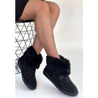 Linka Siyah Süet Siyah Boncuk İşlemeli Bot