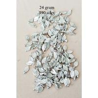 Oya Abiye Bileklik Kolye Pleksi Metalik Plastik Pul Gümüş Renk 24 gram 390 adet - BNC574