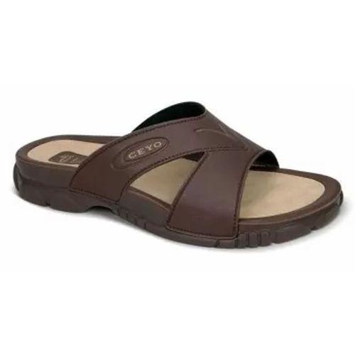 Ceyo 3200-1ı Kahve Ortopedik Erkek Terlik