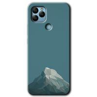 General Mobile GM 22 HD Baskılı Kılıf + 9D Tam Ekran Koruyucu - Alone Mountain