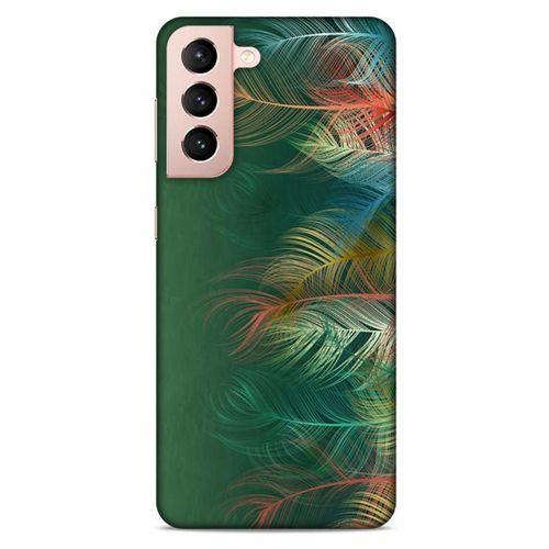 Lopard Samsung Galaxy S21 Uyumlu Kılıf Tüyler (31) TPU Kılıf