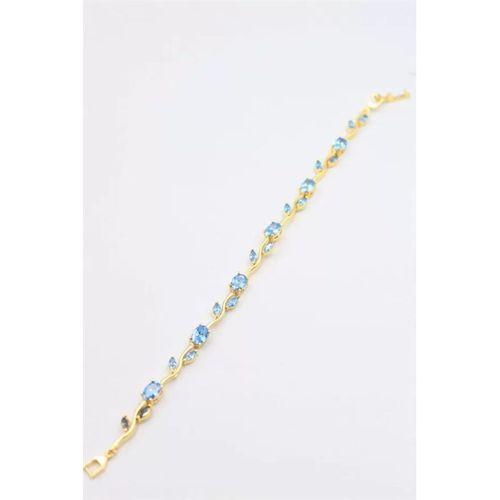 Çiçek Bileklik - Altın