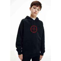 Snipper TargetBaskılı Unisex Çocuk Kapüşonlu Siyah Sweatshirt