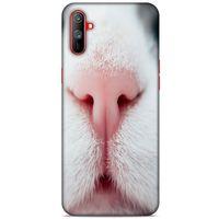 Lopard Oppo Realme C3 Uyumlu Kılıf Kediler (20) Koruyucu Kılıf Şirin Burun