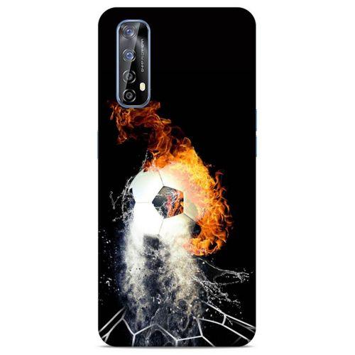 Lopard Huawei P Smart 2021 Uyumlu Kılıf FireX (35) Fit Design Kılıf Futbol