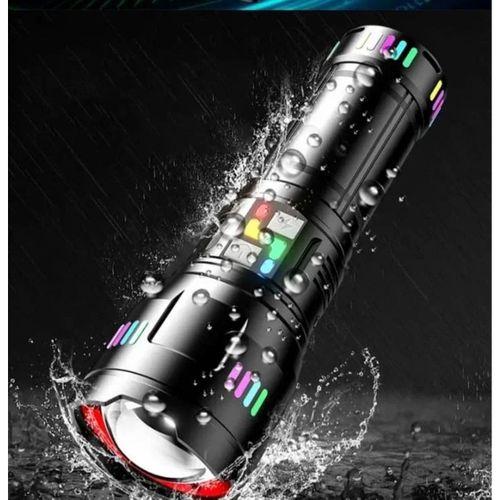 Pro F-3002 Alüminyum Tg Led Gece Şeritli Type-c Şarjlı El Feneri