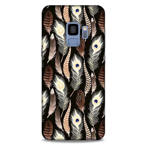 Samsung Galaxy S9 Kılıf Desenli Özel Seri Tüyler (8) Baskılı Kılıf