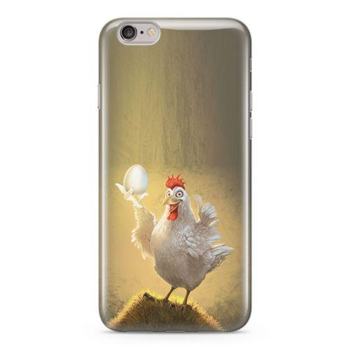 Apple iPhone 6 Plus - 6S Plus Kılıf Yumurtam Benim Arka Kapak Koruma Desenli Full Koruyucu