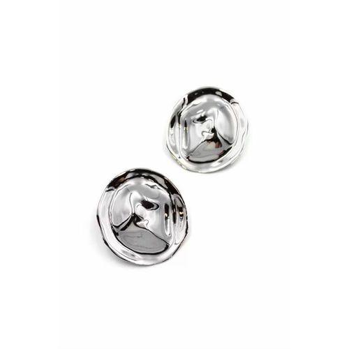 Plaka Küpe - Gümüş