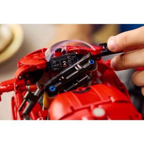 Eğitici Çocuk 42202 Lego Technic Ducati Panigale V4 S Motosiklet 1603 parça +18 yaş