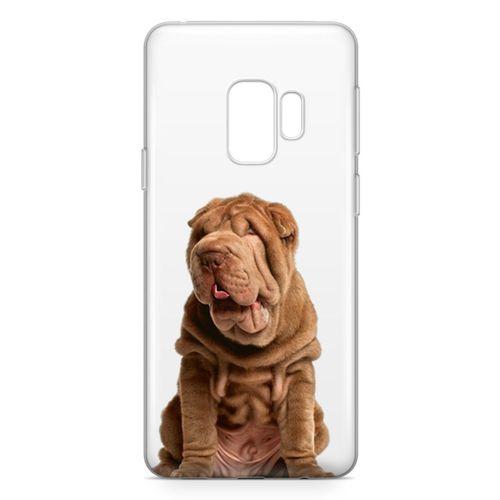 Samsung Galaxy S9 Kılıf Shar Pei Arka Kapak Koruma Desenli Full Koruyucu