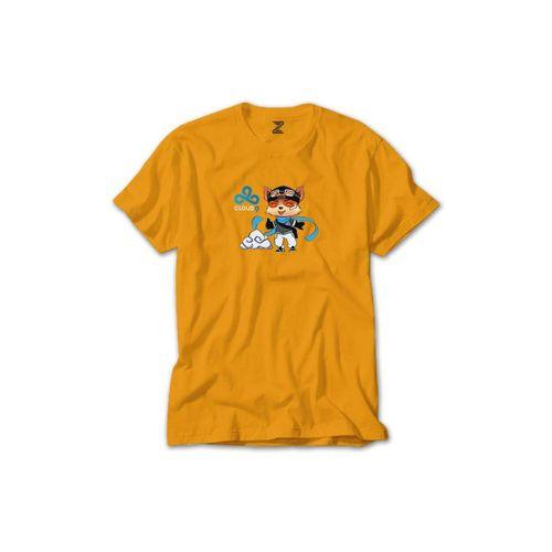 Cloud 9 Teemo Renkli Tişört Sarı Renkli