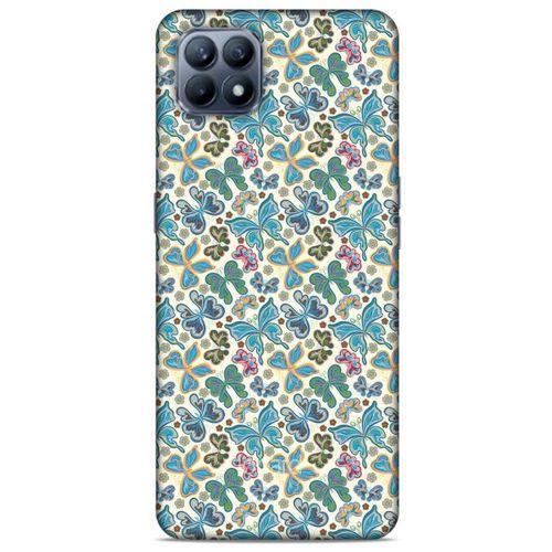 Huawei P40 Lite Kılıf Kelebek Etkisi (18) Telefon Kılıfları Şeker Pembe