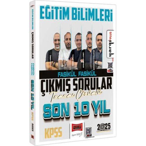2025 KPSS Eğitim Bilimleri Tamamı Çözümlü Fasikül Fasikül Son 10 Yıl Çıkmış Sorular Yargı Yayınları