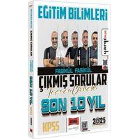 2025 KPSS Eğitim Bilimleri Tamamı Çözümlü Fasikül Fasikül Son 10 Yıl Çıkmış Sorular Yargı Yayınları