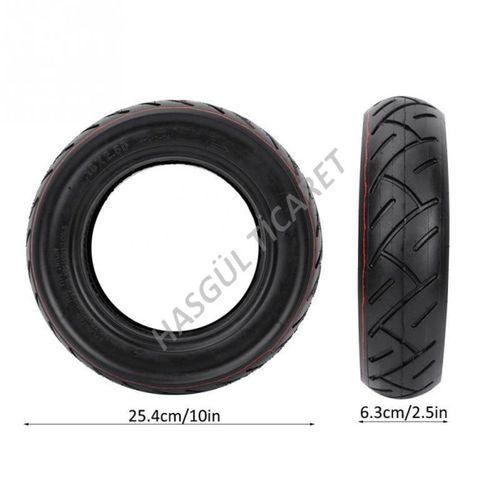 Hsgl Dış Lastik  E-Scooter  Dolgu Teker 10x250 dolma teker martı e-scooter