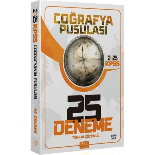 2025 KPSS Coğrafya Pusulası Tamamı Çözümlü 25 Deneme CBA Akademi