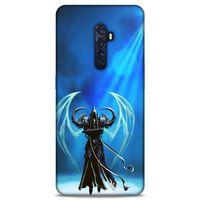Lopard Oppo Reno 2 Uyumlu Kılıf GameX (47) Crystal Flex Kılıf Mavi