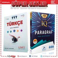 Limit TYT Türkçe ve Paraf Yayınları Paragraf Soru Kütüphanesi Seti 2 Kitap