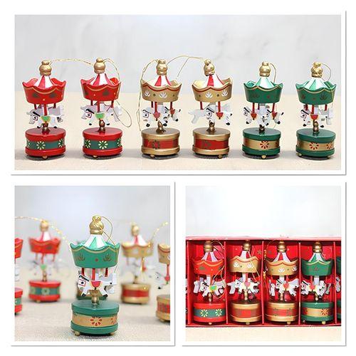 Ahşap 6'Lı Dekoratif Atlı Karınca