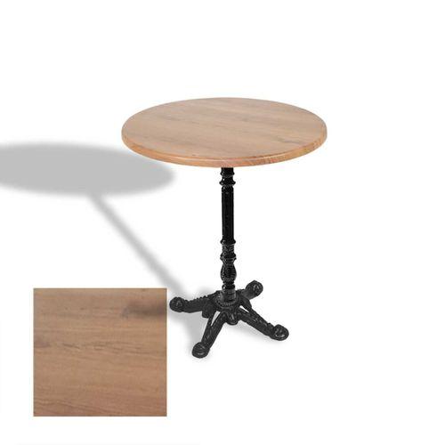 Dockers Çipa 1004 Döküm Ayak Yuvarlak Masa Çap 90cm - (Werzalit, Wermodin ve Allzalit Tabla) - Novagento