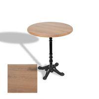 Dockers Çipa 1004 Döküm Ayak Yuvarlak Masa Çap 90cm - (Werzalit, Wermodin ve Allzalit Tabla) - Novagento