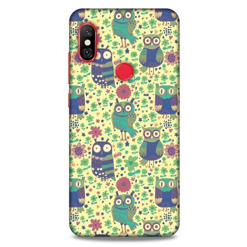 Baykuşlar (15) Desenli Silikon Kapak Telefon Kabı Xiaomi Mi A2 Lite Kılıf