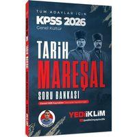 2026 KPSS Mareşal Genel Kültür Tarih Tüm Adaylar İçin Soru Bankası Yediiklim Yayınları