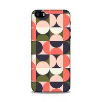 Apple Iphone 5S Uyumlu Kılıf Insomnia (42) Rugged Armor Kılıf Kare Daire