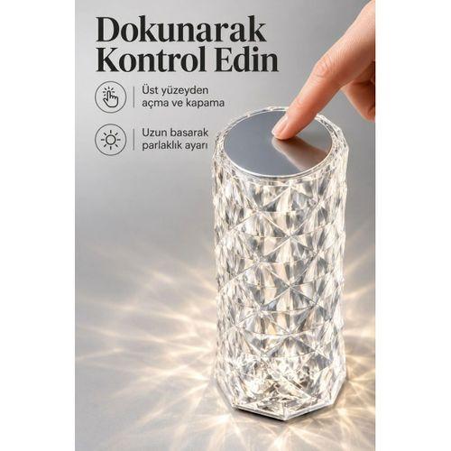 Şarjlı Masa Lambası Üç Kademeli Parlaklık Ayarlı