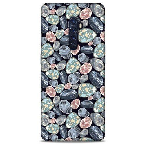 Oppo Reno 2 Kılıf Baskılı Özel Seri Taşlı (14) Lansman Kılıf