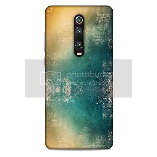 Paslı Renkler Yeşil Sarı Oppo Ax7 Kılıf