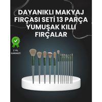 13'lü Fiber Kıllı Yumuşak Makyaj Fırçası Seti Taşınabilir Ve Ergonomik Tasarım