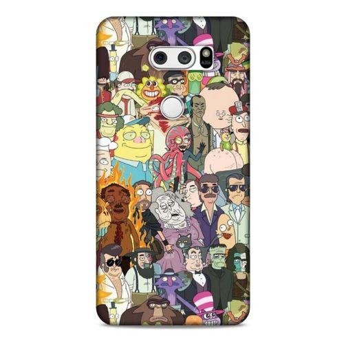 LG K40S Uyumlu Kılıf Rick And Morty (33) Hybrid Kılıf Killer Rick
