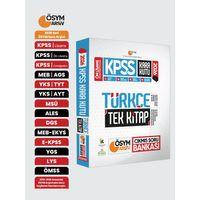 2026 KPSS Önlisans/Ortaöğretim Kara Kutu Türkçe TEK KİTAP ÖSYM Çıkmış Soru Bankası Konu Özetli Çözüm
