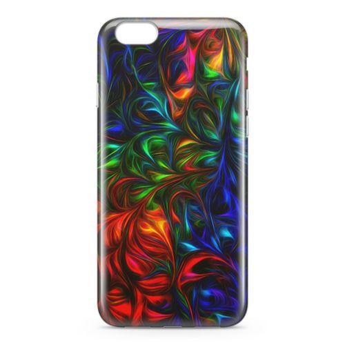 Apple iPhone 6 Plus - 6S Plus Kılıf Fractal Art Arka Kapak Koruma Desenli Full Koruyucu